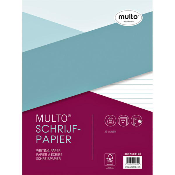 interieur 23r  Multo gelijnd        100vel 80gr