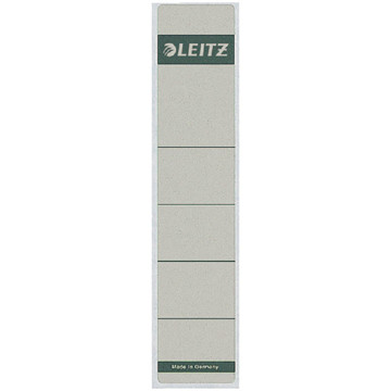 ordnerrug Leitz 1643 zelfklevend 38x190mm 10stuks wit