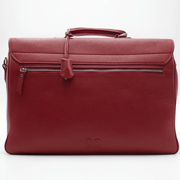 20S Briefcase Double Pocket Red