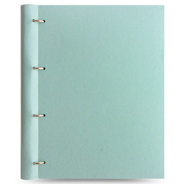 notitieboek Filofax Clipbook A4 Classic Pastel Duck Egg