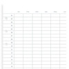 notitieboek Filofax Clipbook Personal  interieur undated year planner