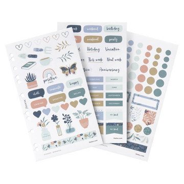 Filofax Stickers Multifix Botanical 6vel
