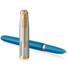 Parker 51 Premium Turquoise GT vulpen