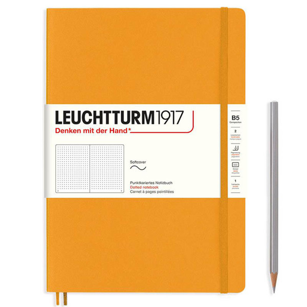 LEUCHTTURM1917 Composition B5 Softcover notitieboek Rising Sun dotted