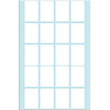 etiket  Herma  22x32mm wit             640stuks