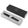 Parker IM Vibrant Rings Marine Blue vulpen
