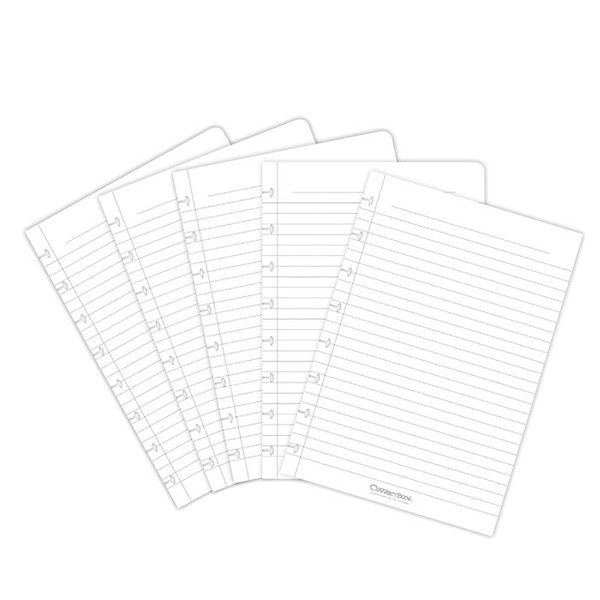 uitbreidingsset Correctbook A5 met 5 gelinieerde bladen 