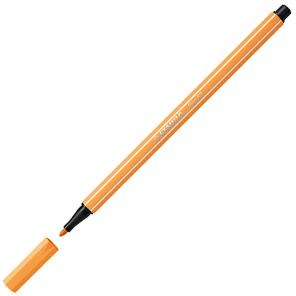 viltstift Stabilo pen 68-85 1.0mm papaya