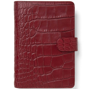 Filofax Personal  Classic Croc Cherry