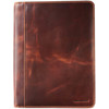 Maverick The Original schrijfmap A4 + rits bruin