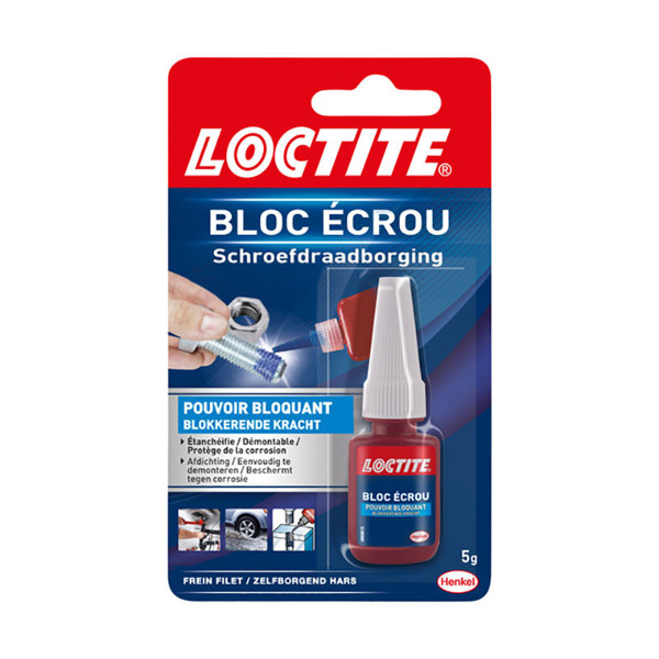 lijm Loctite Schroefdraadborging 5gram