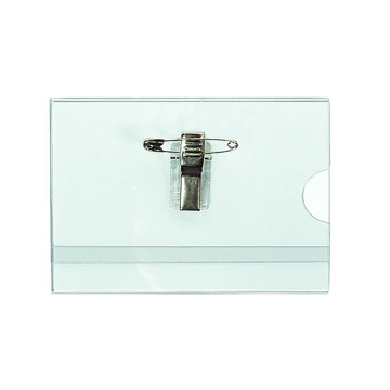 badge Quantore 60x90mm 24stuks speld + clip