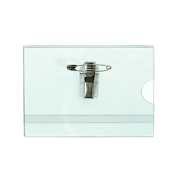 badge Quantore 60x90mm 24stuks speld + clip