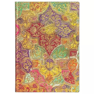 Paperblanks  Flexis Bavarian Wild Flower Midi gelijnd