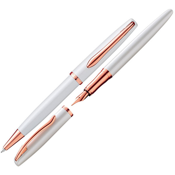 Pelikan Jazz Noble Elegance Pearl vulpen balpen set