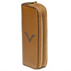 Visconti pennenetui voor  4 pennen cognac