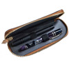 Visconti pennenetui voor  2 pennen cognac