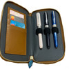Visconti pennenetui voor  3 pennen cognac