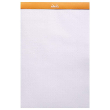 Rhodia notitieblok No.19 A4+ dotted   wit papier