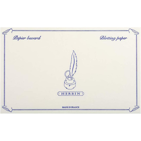 J.Herbin vloeipapier 120x160mm 10 vel wit
