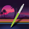 Parker Jotter Originals 80s Retrowave Carribean Blue & Green balpen