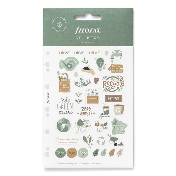 Filofax Multi-fit Stickers Eco Essential 6vel