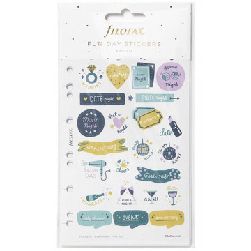 Filofax Multi-fit Stickers Everyday Fun Day 6vel