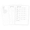 Filofax Notebook A5  interieur Household Planner