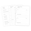 Filofax Notebook A5  interieur Travel Planner
