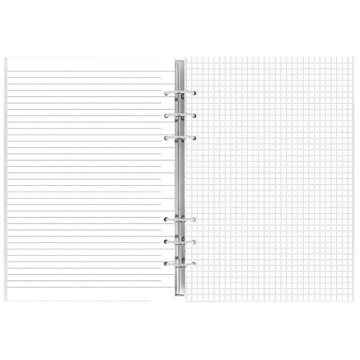 Filofax Clipbook A5 Classic Brights White