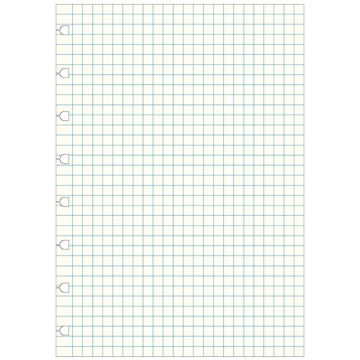 Filofax Notebook A5  geruit 5mm
