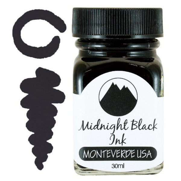Monteverde inktpot Core 30ml Midnight Black