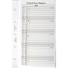 Filofax Mini jaarplanner verticaal 2024