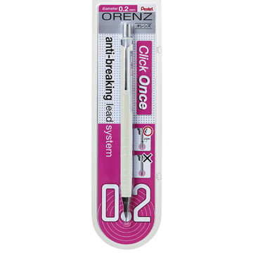 Afbeeldingen van vulpotlood Pentel Orenz 0.2mm PP502 - wit