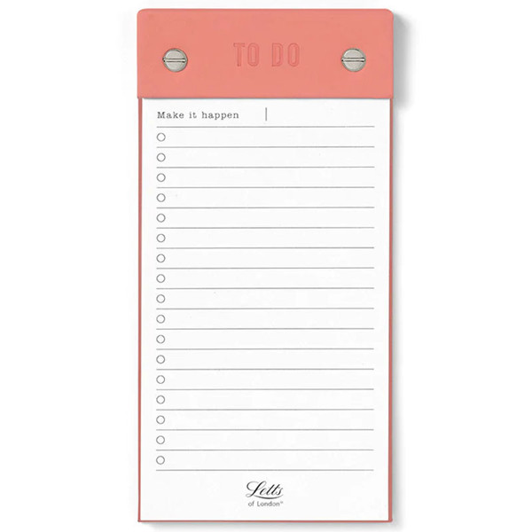 Letts of London Conscious to do notepad Clay