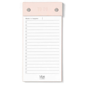 Letts of London Conscious to do notepad Rosewater 