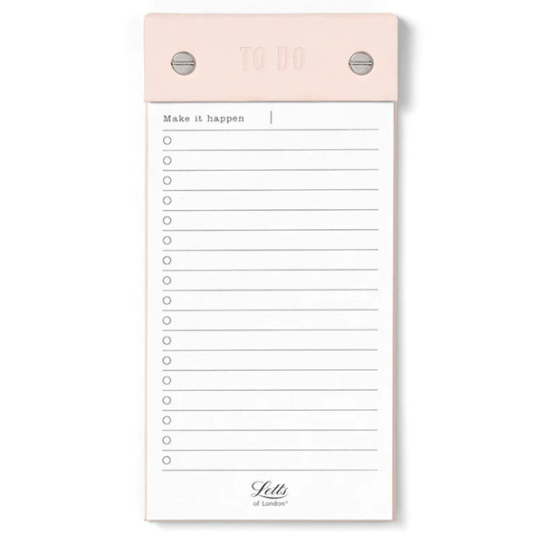 Letts of London Conscious to do notepad Rosewater 