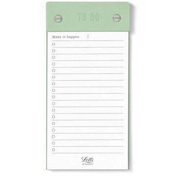  Letts of London Conscious to do notepad Sage