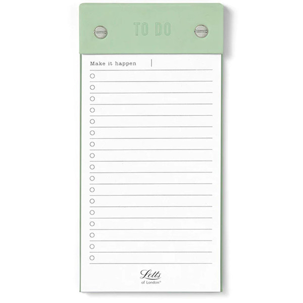  Letts of London Conscious to do notepad Sage