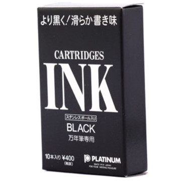 Platinum  inktpatronen Black