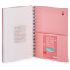 Legami notitieboek Large spiraal 160x210mm gelijnd - Kitty