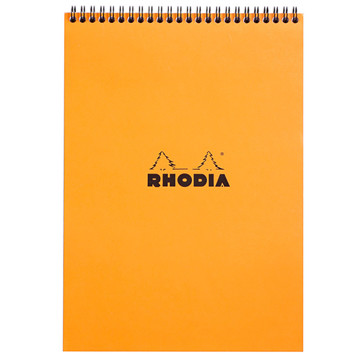 Rhodia notitieblok No.18 A4  gelijnd  wit papier spiraal