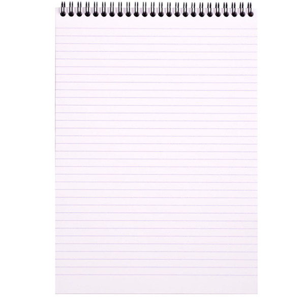 Rhodia notitieblok No.18 A4  gelijnd  wit papier spiraal
