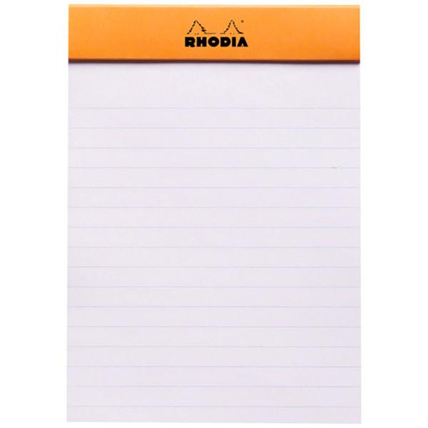Rhodia notitieblok No.13 A6  gelijnd  wit papier