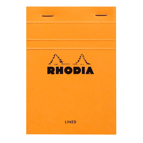 Rhodia notitieblok No.13 A6  gelijnd  wit papier