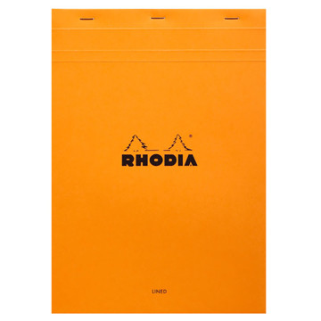 Rhodia notitieblok No.18 A4  gelijnd  wit papier