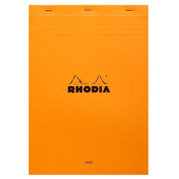 Rhodia notitieblok No.18 A4  gelijnd  wit papier