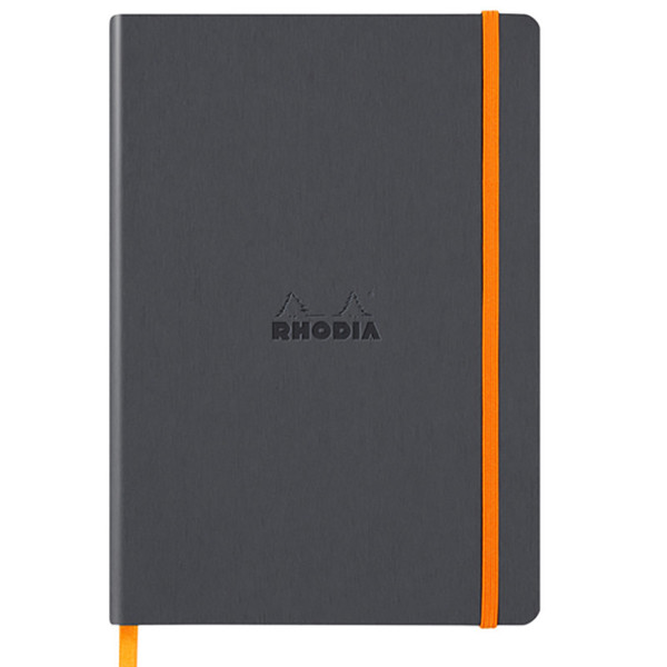 Rhodia Rhodiarama A5 gelijnd Softcover - Titanium
