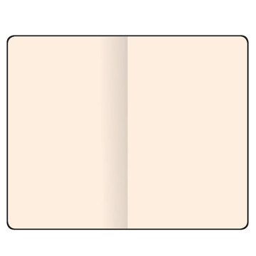 Flexbook Notebook Medium Black blanco