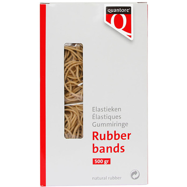 elastiek Quantore  22  100x1.5mm  500gr 1333stuks